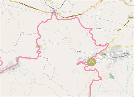 LA MAPPA | Il percorso del Giro d'Italia da Vizzini a Licodia Eubea. Foto n. 4