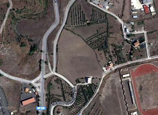 A PIANO DI MOLE | L'area sulla quale sarà costruita l'elisuperficie. Foto n. 2