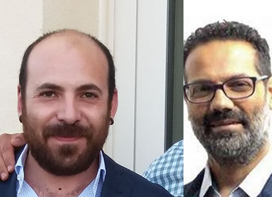 AVVICENDAMENTO | A sinstra Riccardo Randello, a destra Santo Randone. Foto n. 2