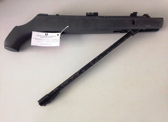 L'ARMA | Il fucile sequestrato dai carabinieri di Palagonia. Foto n. 2